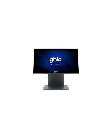 TERMINAL PUNTO DE VENTA GHIA GPOS315A ALL IN ONE TOUCH SCREEN 156 PULGADAS CAPACITIVA INTEL CELERON J4125 QUAD CORE 2 GHZ RAM 4