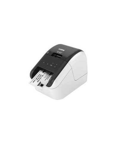 IMPRESORA DE ETIQUETAS BROTHER QL800 CONEXION USB CINTAS DE 12 MM HASTA 62 MM IMPRESION DE CODIGOS DE BARRAS 93 ETIQUETAS POR M