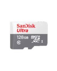 MEMORIA SANDISK MICRO SDXC 128GB ULTRA 100MB S CLASE 10 C ADAPTADOR SDSQUNR 128G GN3MA