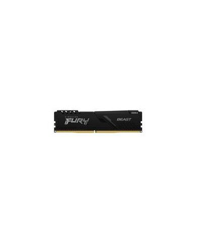 MEMORIA RAM KINGSTON DIMM DDR4 16GB 3200MT S FURY BEAST BLACK XMP CL16 288PIN 135V C DISIPADOR DE CALOR P PC GAMER ALTO RENDIMI