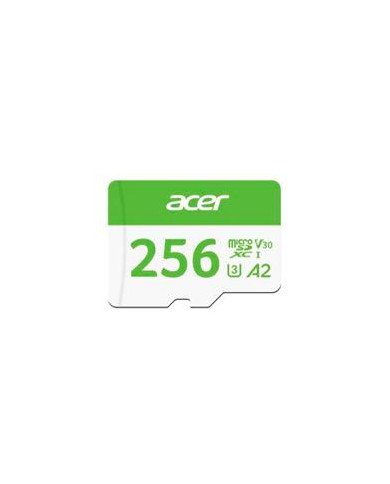 MEMORIA MICRO SD ACER MSC300 256GB UHS I V30 LECT 160MB S ESCRIT 120MB S BL9BWWA323