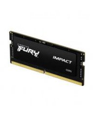MEMORIA RAM KINGSTON SODIMM DDR5 16GB 4800MT S FURY IMPACT BLACK CL38 262PIN 11V C DIFUSOR DE CALOR P LAPTOP KF548S38IB 16