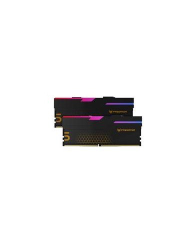 MEMORIA RAM PREDATOR VESTA II UDIMM DDR5 64GB 2X32GB 6000 MT S CL32 COLOR PLATA RGB GAMING BL9BWWR382