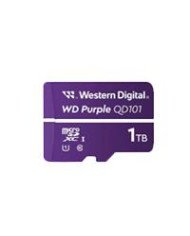 MEMORIA WD PURPLE SC QD101 MICRO SDXC 1TB VIDEOVIGILANCIA 24 7 CLASE 10 U1 LECT 50MB S ESC 40MB S WDD100T1P0C