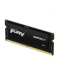 MEMORIA RAM KINGSTON SODIMM DDR5 32GB 4800MT S FURY IMPACT BLACK CL38 262PIN 11V C DIFUSOR DE CALOR P LAPTOP KF548S38IB 32