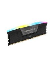 MEMORIA RAM CORSAIR DDR5 VENGEANCE RGB 96GB 4 X 24GB 6000MT S CL30 BLACK CMH96GX5M4B6000C30