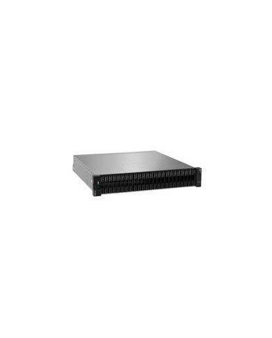 LENOVO STORAGE SAN 2U THINKSYSTEM 64GB DE4000H 2U24 RED HIC 32GB 4 PORTS FC HYBRID FLASH ARRAY 24X BAHIAS 25 SIN DISCOS GARANTA