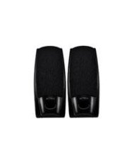 BOCINAS ACTECK AX 2500 ALAMBRICA CONECTOR 35 MM SONIDO ESTEREO 20 3 W NEGRO AUBO 014