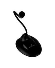 MICROFONO DE ESCRITORIO CON CUELLO FLEXIBLE 35MM PERFECT CHOICE NEGRO