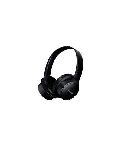 AUDIFONOS BLUETOOTH TIPO DIADEMA ON EAR PANASONIC RB HF520BPUK COLOR NEGRO FUNCION MANOS LIBRES MICROFONO 50 HORAS DE REPRODUCC