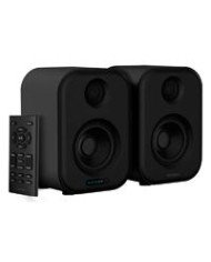 BOCINA ACTECK DYNAMIC EXACT BS650 BLUETOOTH PARA ESCRITORIO BLUETOOTH 50 AUX 35 MM Y USB 50 W PANTALLA LED CONTROL REMOTO NEGRA