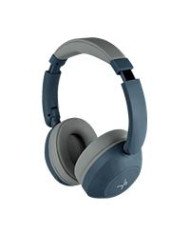 AUDIFONOS ON EAR INALAMBRICOS PLEGABLES MANOS LIBRES CON BT PERFECT CHOICE SOUNDIA AZUL