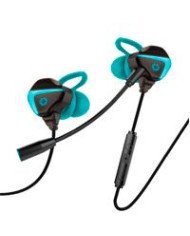 AUDIFONOS GAMER CON MICROFONO DESMONTABLE ALAMBRICOS 35 MM VORTRED BY PERFECT CHOICE WILKO NEGRO