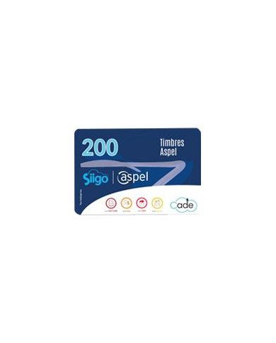ASPEL 200 TIMBRES PARA FACTURE CAJA SAE O NOI ELECTRANICO