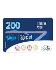 ASPEL 200 TIMBRES PARA FACTURE CAJA SAE O NOI ELECTRANICO