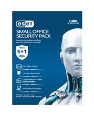 ESET SMALL OFFICE SECURITY 5 LICENCIAS PCS 1 LICENCIA PARA SERVER WINDOWS CONSOLA LOCAL 1 AAO DE VIGENCIA CAJA