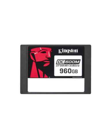 UNIDAD SSD KINGSTON DC600M 960GB ENTERPRICE SATA 2.5(SEDC600M/960G)