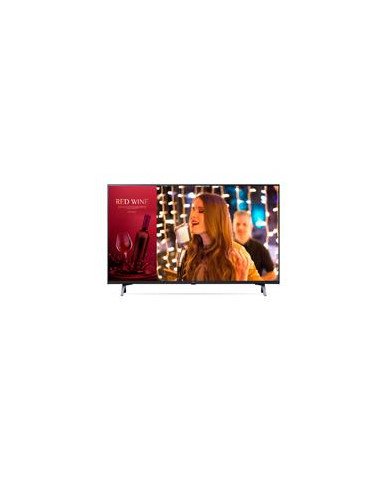 TELEVISION SUPER SIGN PARA SEAALIZACION DIGITAL LG 43 UHD HDR 10 300 NITS 16 7 WI FI BUILT IN HDMI X2 USB RF RS 232 RJ45 BOCINA