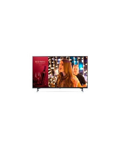 TELEVISION SUPER SIGN PARA SEAALIZACION DIGITAL LG 50 UHD HDR 10 400 NITS 16 7 WI FI BUILT IN HDMI X3 USB RF RS 232 RJ45 BOCINA