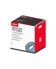 CABLE UTP DAHUA DH PFM920I 6F C BOBINA DE 305M FTP CAT6 ALIMENTACION A TRAVES DE ETHERNET MATERIAL CONDUCTOR DE COBRE LIBRE DE 