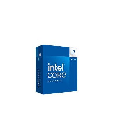 PROCESADOR INTEL CORE I7 14700K S 1700 14A GEN HASTA 56 GHZ CACHE 33MB 20 CORES 8P12E GRAFICOS UHD 770 VPRO SIN DISIPADOR GAMER