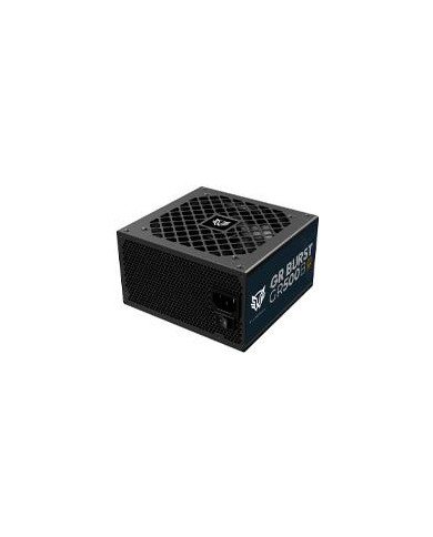 FUENTE DE PODER GAMER BALAM RUSH GR BURST GR500B 500 W CERTIFICADA 80 PLUS BRONZE ATX NO MODULAR BAJO NIVEL DE RUIDO NEGRO BR 9
