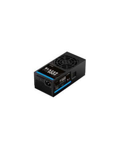FUENTE DE PODER ACTECK BLAZAR FX500 TFX 500 W UVP OVP OPP SCP NO MODULAR ATX 24 PINES ATX12V 44 2 PUERTOS SATA 2 MOLEX NEGRO ES