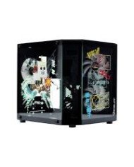 GABINETE OCELOT GAMING BLACK BUCCANEER M ATX ITX PANEL LATERAL Y FRONTAL DE CRISTAL TEMPLADO INCLUYE 3 VENTILADORES RGB ENFRIAM