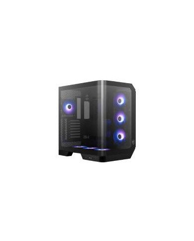 GABINETE GAMING MSI MAG PANO 120R PZ MEDIA TORRE ATX MICRO ATX MINI ITX NEGRO SIN FUENTE PC GAMER