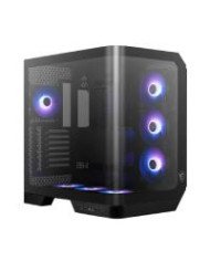 GABINETE GAMING MSI MAG PANO 120R PZ MEDIA TORRE ATX MICRO ATX MINI ITX NEGRO SIN FUENTE PC GAMER