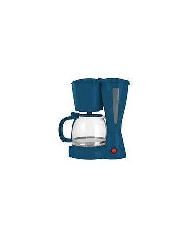 CAFETERA MIRATI 12 L 900W VASO CRISTAL FILTRO LAVABLE AZUL