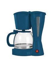 CAFETERA MIRATI 12 L 900W VASO CRISTAL FILTRO LAVABLE AZUL