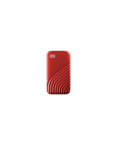 UNIDAD DE ESTADO SOLIDO SSD EXTERNO WD MY PASSPORT 1TB PORTATIL USB 32 TIPO C ROJO WINDOWS MAC BACKUP ENCRIPTACION WDBAGF0010BR