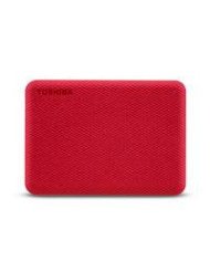 DD EXTERNO 1TB TOSHIBA CANVIO ADVANCE V10 25 USB 30 ROJO VELOCIDAD DE TRANSFERENCIA 5GB S WIN10 MACOS V1015 V1014 V1013