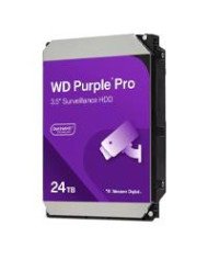 DISCO DURO INTERNO WD PURPLE PRO 24TB 35 ESCRITORIO SATA3 6GB S 512MB 7200RPM 24X7 IA DVR NVR HASTA 64 CAMARAS WD241PURP