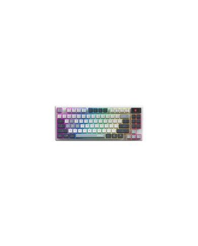 TECLADO INALAMBRICO MSI FORGE FORGE GK600 TKL W SKY US INALAMBRICO BLUETOOTH USB 20 RGB
