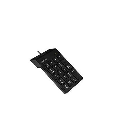 TECLADO ACTECK INSPIRE TN220 NUMERICO ALAMBRICO USB 19 TECLAS NEGRO AC 932622