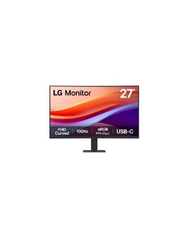 MONITOR PC LG 27U421A B CURVO FHD 27 PULGUSB CPANEL VA100HZTR 5MSGTGRESOL 1920X1080ASP 16 9BRILLO 250CD M2CONTR 3000 11500RHDR1