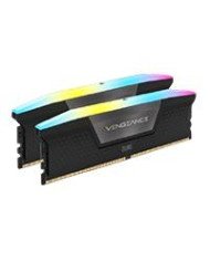 MEMORIA RAM CORSAIR DDR5 VENGEANCE RGB 48GB 2 X 24GB 7000MT S CL36 BLACK CMH48GX5M2B7000C36