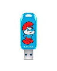MEMORIA SANDISK 128GB USB 32 SMURFS PAPA PITUFO LECTURA 130MB S SDCZIS 128G G46