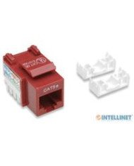 JACKINTELLINET210478 CAT 5E DE IMPACTO KEYSTONE ROJO