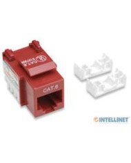 JACKINTELLINET210614 CAT 6 DE IMPACTO KEYSTONE ROJO