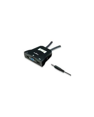 MUX KVM MANHATTAN151245MINI USB 2 1 CON CABLESAUDIO