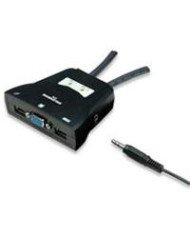 MUX KVM MANHATTAN151245MINI USB 2 1 CON CABLESAUDIO