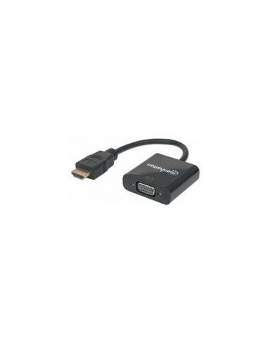 CONVERTIDORMANHATTAN151467 VIDEO HDMI A SVGA BOLSA