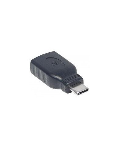 ADAPTADOR USBMANHATTAN354646 C V31 CM AH NEGRO
