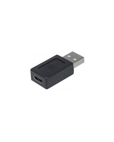 ADAPTADORMANHATTAN354653 USB C V20 AM CH NEGRO