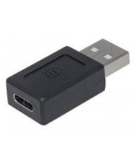 ADAPTADORMANHATTAN354653 USB C V20 AM CH NEGRO