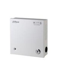 FUENTE DE PODER DAHUA DISTRIBUIDOR DE ENERGIA 5 CANALES 12 VDC 4 AMP FUSIBLES INTERCAMBIABLES PROTECCION DE SOBRECARGA COLOR BL