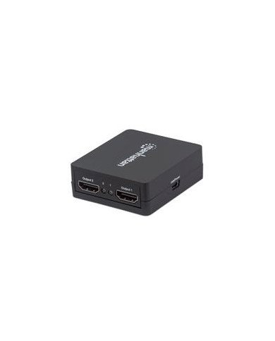 VIDEO SPLITTERMANHATTAN207652 HDMI 1080P 1 IN 2 OUT ALIMENTADO POR USB